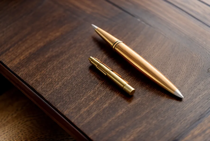 Un carnet de notes ouvert sur un bureau en bois avec un stylo.